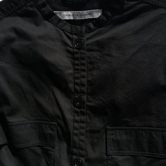 Uniqlo x Lemaire Cotton Stand Collar Long Sleeve - Picture 2 of 2